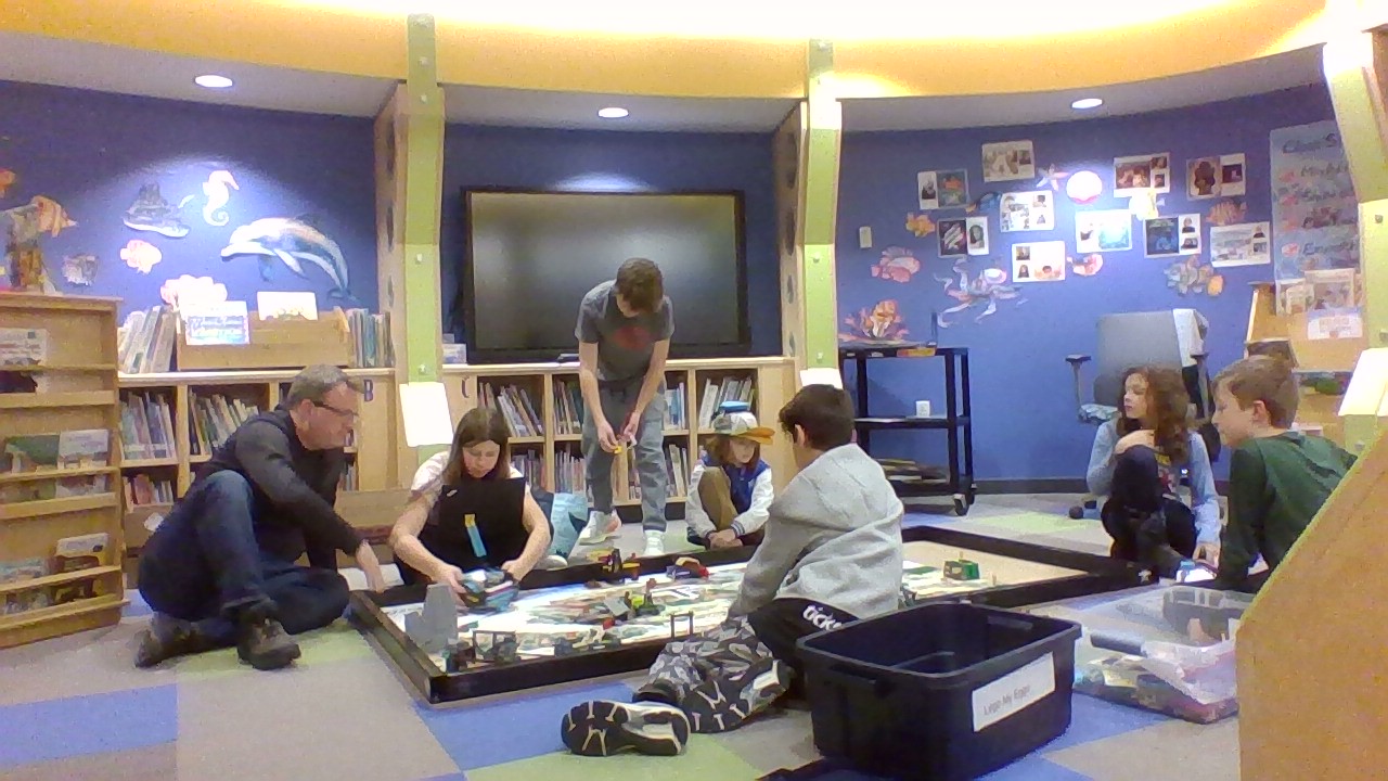 Coach Mike offers Lego my Eggo some helpful insight for the mat.